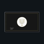 Menorah Visitenkarte<br><div class="desc">Die Menorah Business Card kann für mehrere Zwecke verwendet werden. Die Menorah Business Card ist vollständig anpassbar. Entworfen von Norman Reutter</div>