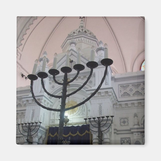 Menoras Magnet (Vorne)