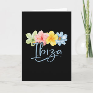 Menorca Blumen Spanien Learic Inseln Florale Ferie Karte