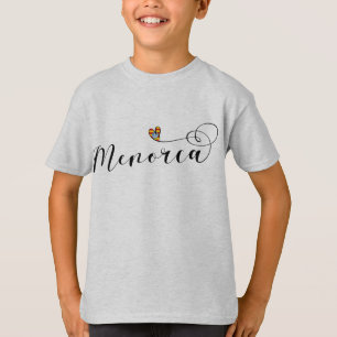 Menorca Flaggenherz, Balearen T - Shirt