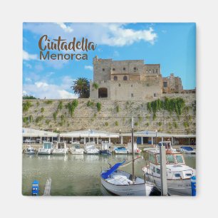 Menorca Hafen Ciutadella Souvenir Magnet