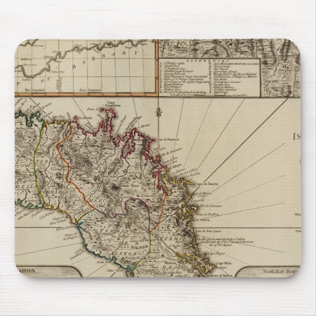 Menorca Mousepad (Vorne)