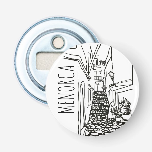 Menorca, Spanien Flaschenöffner (Vorderseite)