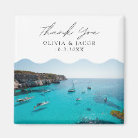Menorca Spanien Gastgeschenk Hochzeit Vielen Dank