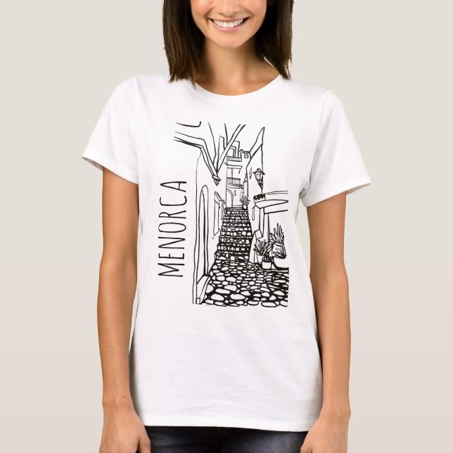 Menorca T-Shirt (Vorderseite)