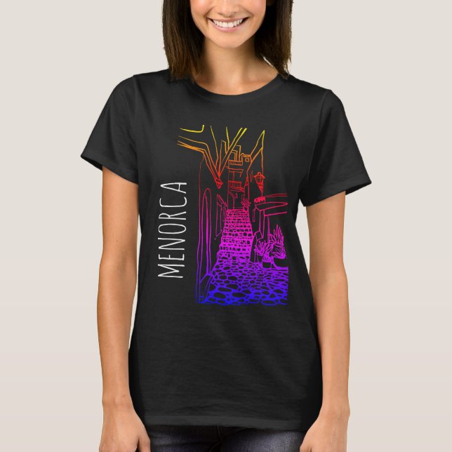 Menorca T-Shirt (Vorderseite)