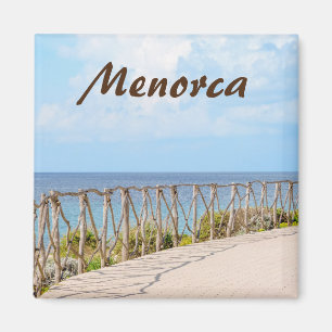 Menorca Traditioneller Zaun Souvenir Magnet