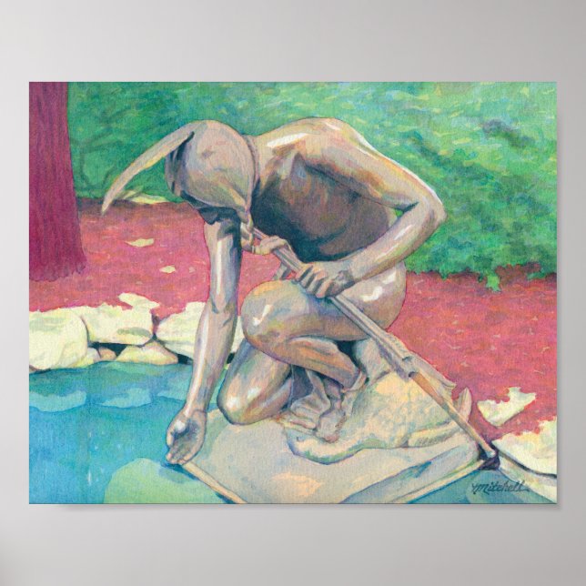 Menotomie Hunter Print Poster (Vorne)