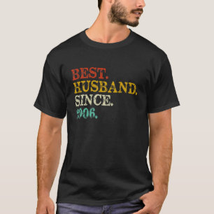 Mens 15th Wedding Jubiläum Bestes Ehemann seit 2 T-Shirt