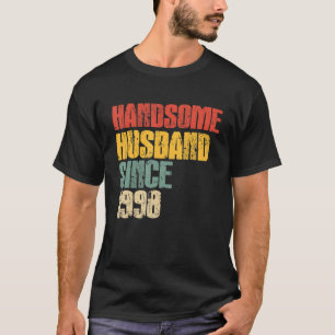 Mens 25. Hochzeitstag für Ihm handsome Hus T-Shirt