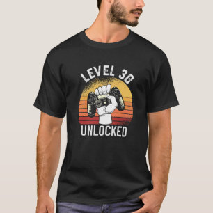 Mens 30 Geburtstag Level 30 Entsperrtes Videospiel T-Shirt