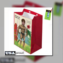 Mens 40. Pirate Geburtstag Funny Add Face Großen S Große Geschenktüte