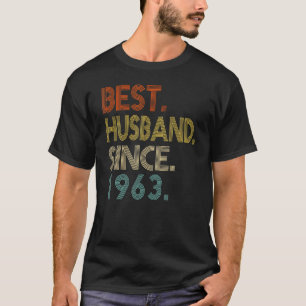Mens 60. Wedding Jubiläum Bestes Ehemann seit T-Shirt