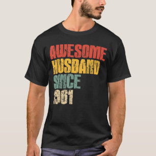 Mens 62. Hochzeitstag für Ihm Phantastischen Husb T-Shirt