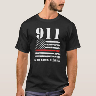 Mens 911 ist mein Feuerwehrmann T-Shirt