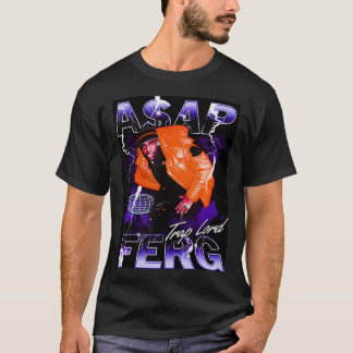 Mens A$AP Ferg Offizielle Falle Lord Foto T-Shirt