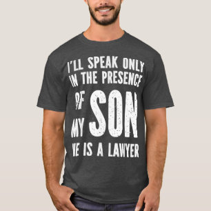 Mens Abschluss Geschenk des Anwalts von T-Shirt