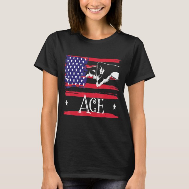 Mens Ace T-Shirt (Vorderseite)
