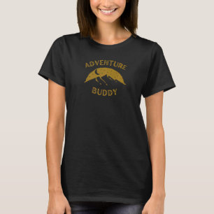 Mens Adventure Buddy Camping Wandern T-Shirt