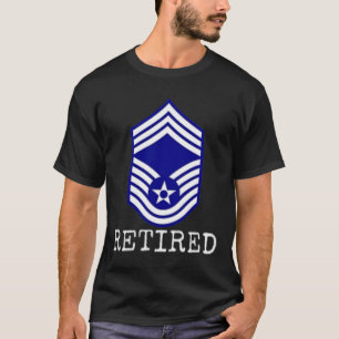Mens Air Force E9 Chief Master Sergeant T- T-Shirt