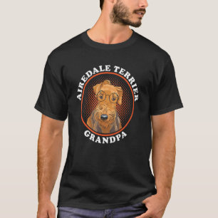 Mens Airedale Terrier Grandpa Dog Owner Airedale T T-Shirt