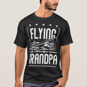 Mens Airplane Aviation Design für einen fliegenden T-Shirt