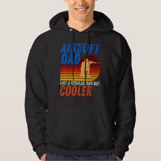 Mens Airsoft Vater wie ein regelmäßiger Vater, abe Hoodie