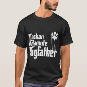 Mens Alaskan Malamute Dog Vater, Malamute Dog Vate T-Shirt