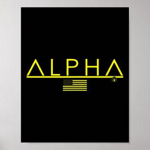 Mens Alpha Gym Rabbit Workout Bodybuilding Fitness Poster