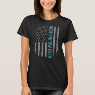 Mens American Flag Vater für Vatertag Beste Papa T-Shirt