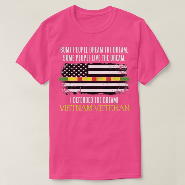 Mens American Flag Veterans Day Patriotic Vietnam  T-Shirt (Design vorne)
