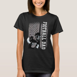Mens American Football Vater Usa Team Sports Playe T-Shirt