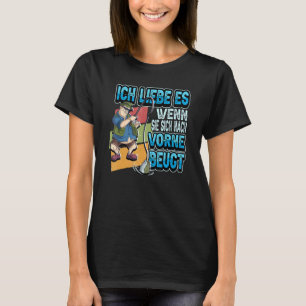 Mens Angel I Liebe es, wenn sie nach vorn neigt T-Shirt