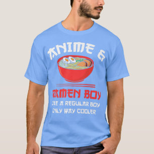 Mens Anime & Ramen Boy wie ein regulärer Anime & R T-Shirt