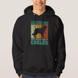 Mens Australian Shepherd Vater wie ein regelmäßige Hoodie