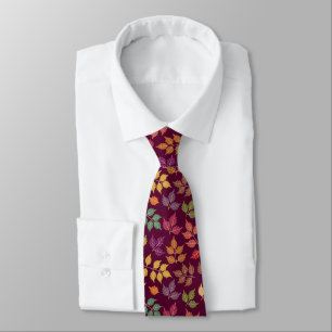 Mens Autumn Pattern Neck Tie Krawatte