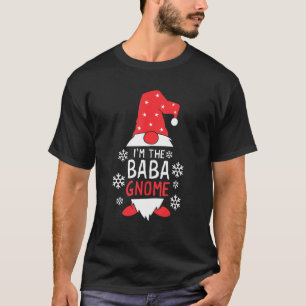 Mens Baba Gnome T-Shirt Familie passt Weihnachten 