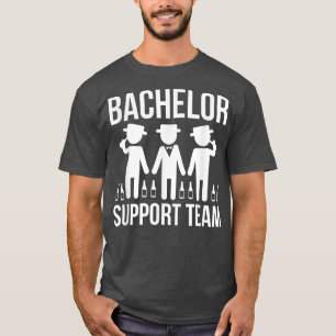 Mens Bachelor Support Team Bachelor Party Hochzeit T-Shirt