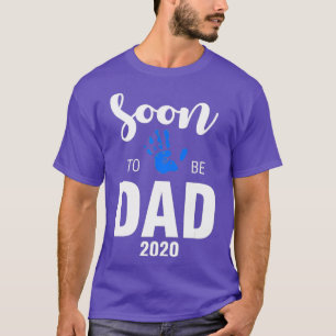 Mens bald Vater 2020 fördert neue Väter T-Shirt