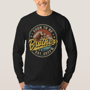 Mens bald zu Brother 2023 für neuen Dad erste Ti T-Shirt