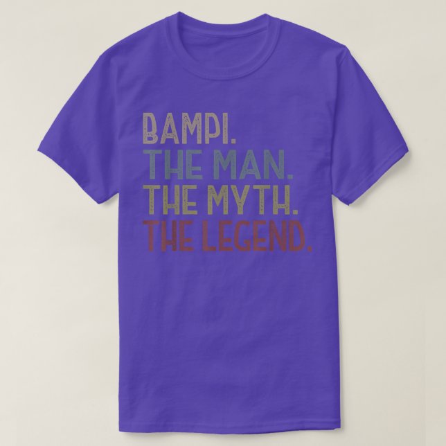 Mens Bampi Tee  from Grandchildren Funny Bampi Myt (Design vorne)