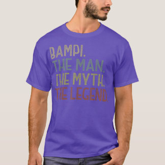 Mens Bampi Tee  from Grandchildren Funny Bampi Myt