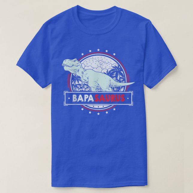 Mens BapaSaurus TRe Tshirt for Bapa Funny Men Fath (Design vorne)