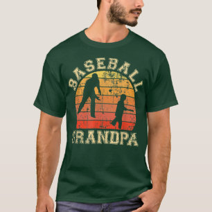 Mens Baseball Großvater Großvater Grandson Proud P T-Shirt