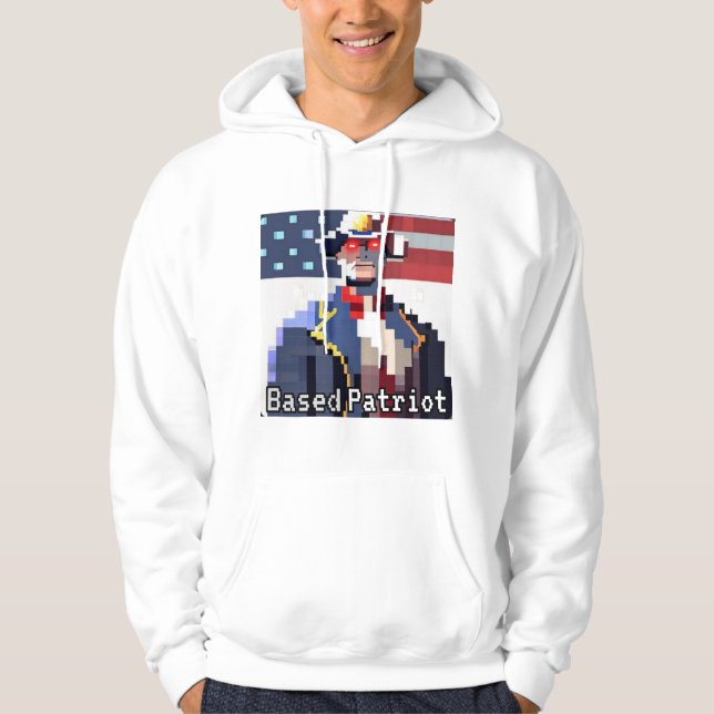 Mens Based Patriot hoodie (Vorderseite)