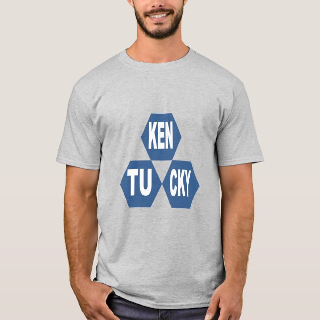 Men's Basic T - Shirt gray DESIGN KY SPORT (Vorderseite)