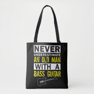 Mens Bass Player Musician Geschenk Vater Großvater