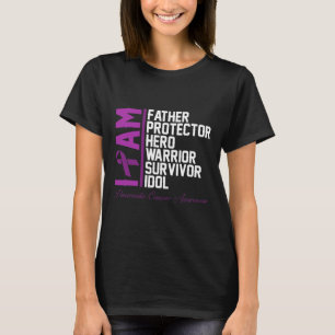 Mens Bauchspeicheldrüsenkrebs Bewusstsein Ich bin T-Shirt