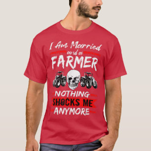 Mens Bauer bin ich Verheiratet und ein Bauer nicht T-Shirt