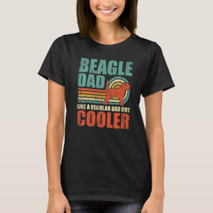 Mens Beagle Vater wie ein regelmäßiger Vater, aber T-Shirt